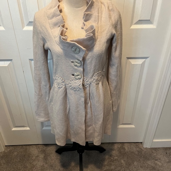 Charlie and Robin from Anthropology size S wool jacket - Picture 2 of 16